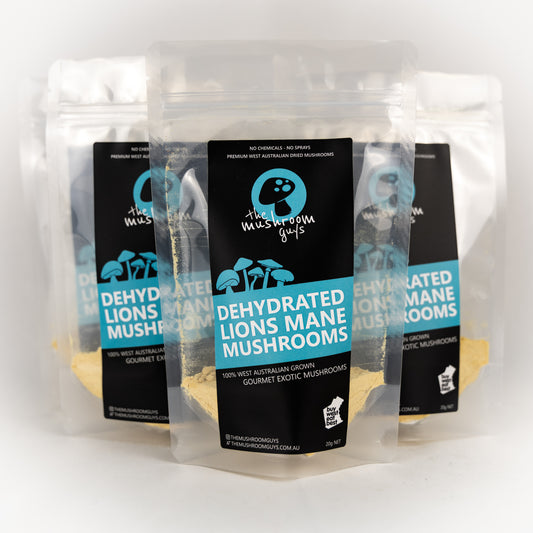 Dehydrated Lion's Mane Mushrooms - 60g
